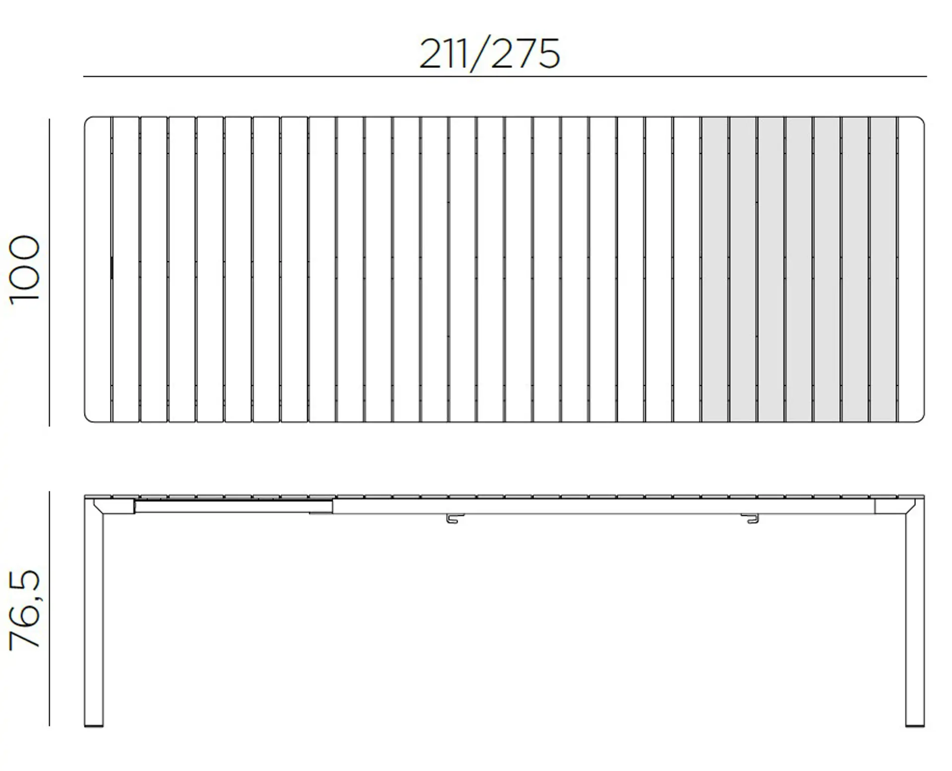 mesa tevere 210 extensivél