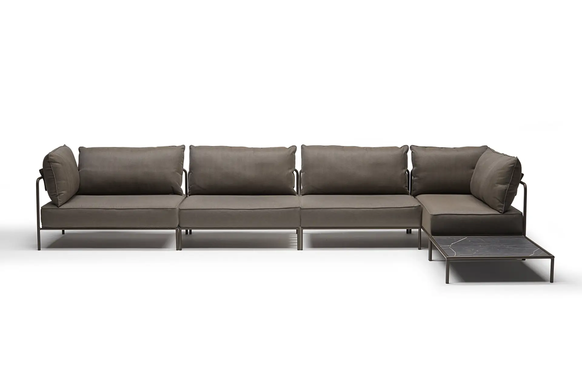 sofa modular central flat 2888