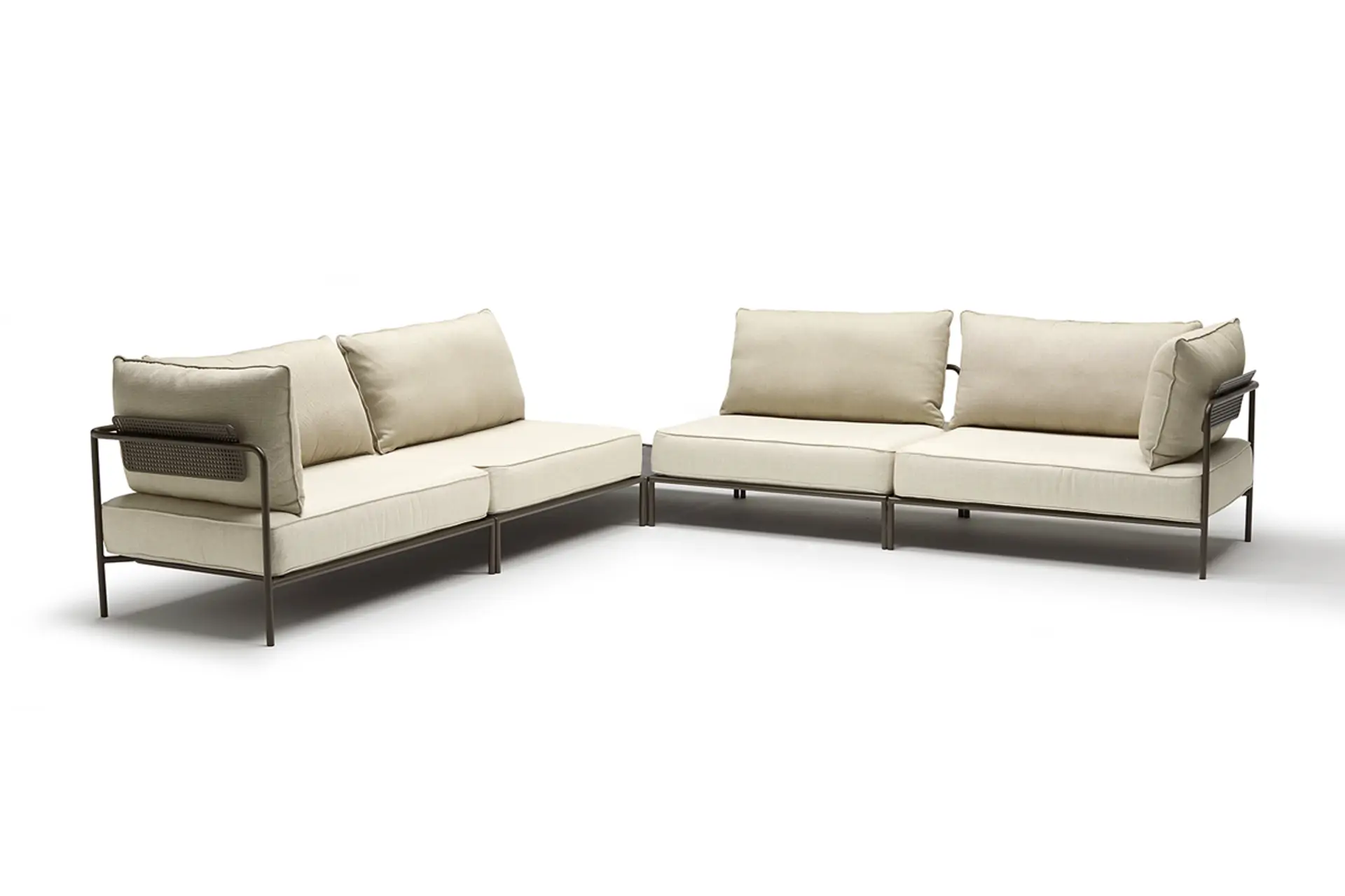 sofa modular central flat 2888