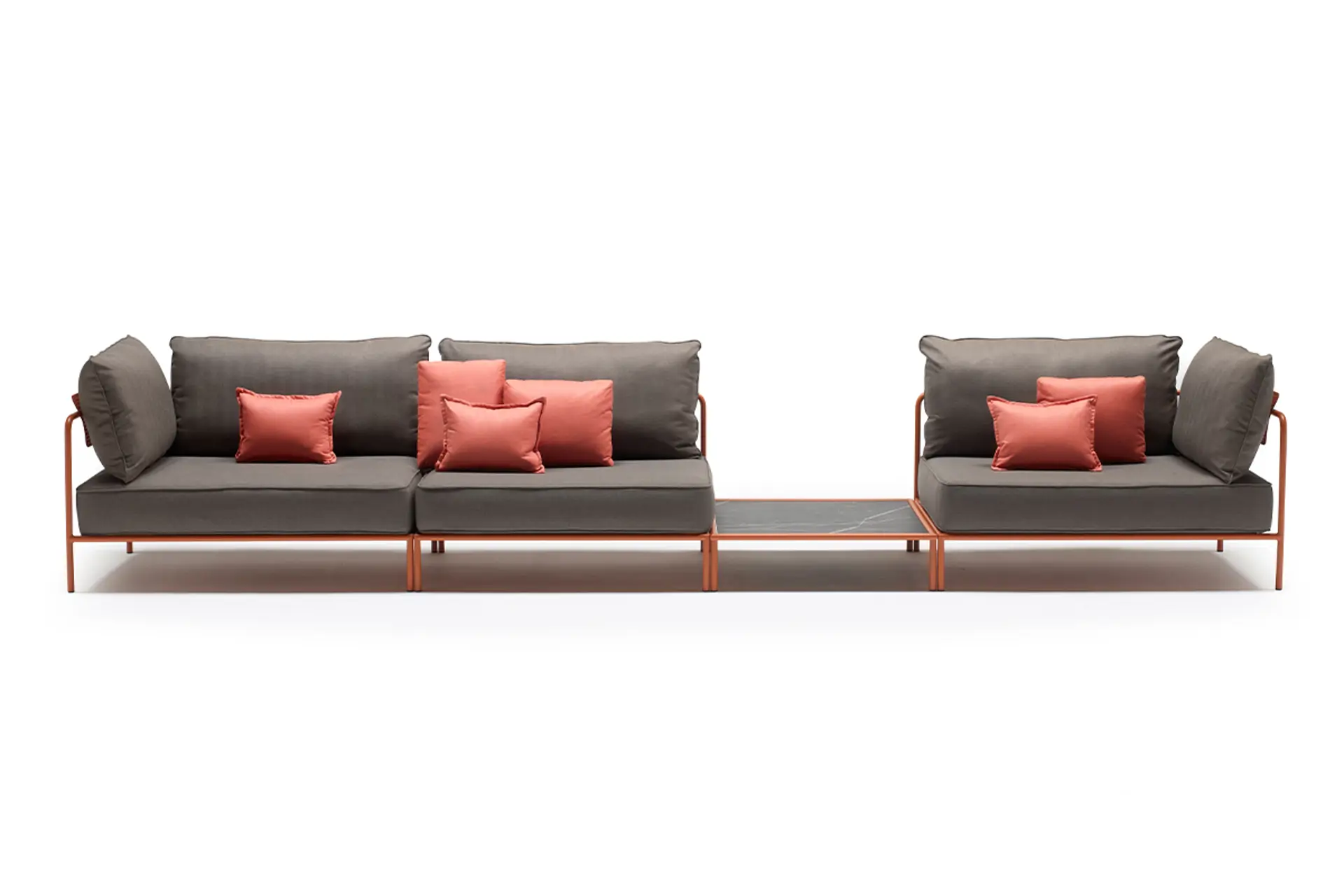 sofa modular central flat 2888