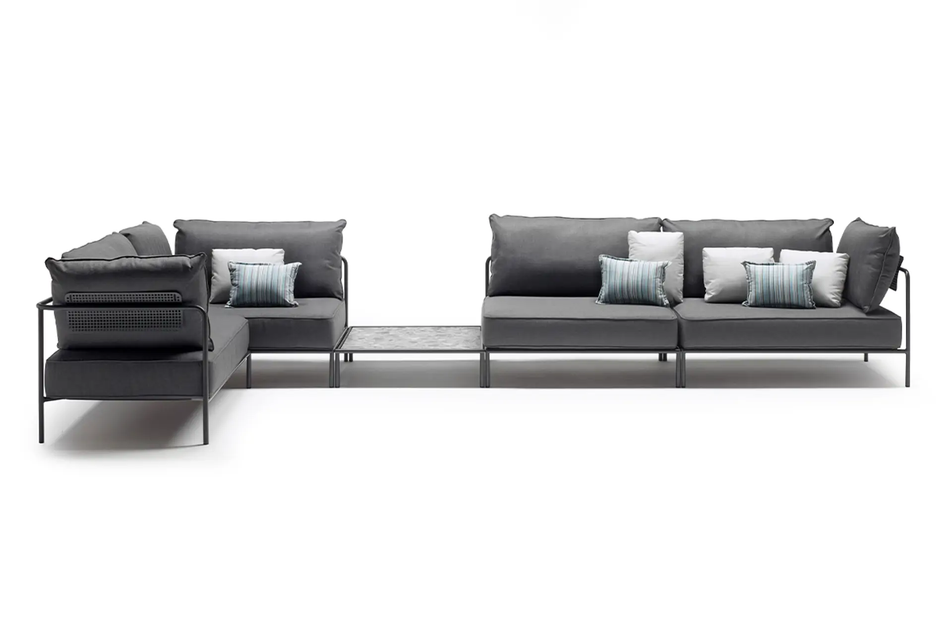 sofa modular central flat 2888